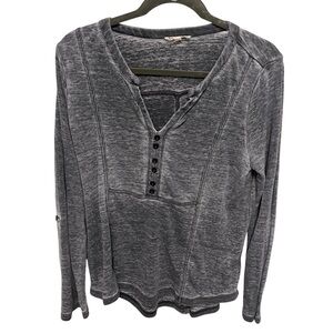 Jane and Delancey Acid Washed Top.